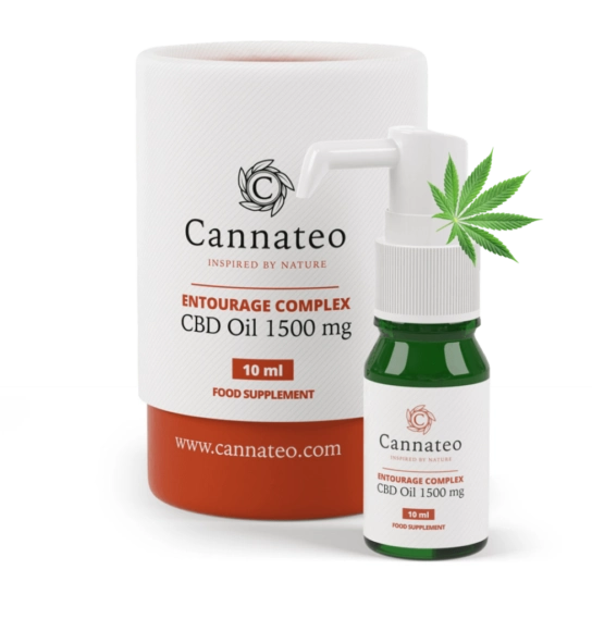 Cannateo CBD oil 1500 mg
